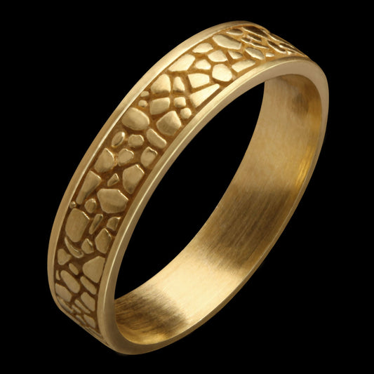 Radiant Yellow Gold Ring