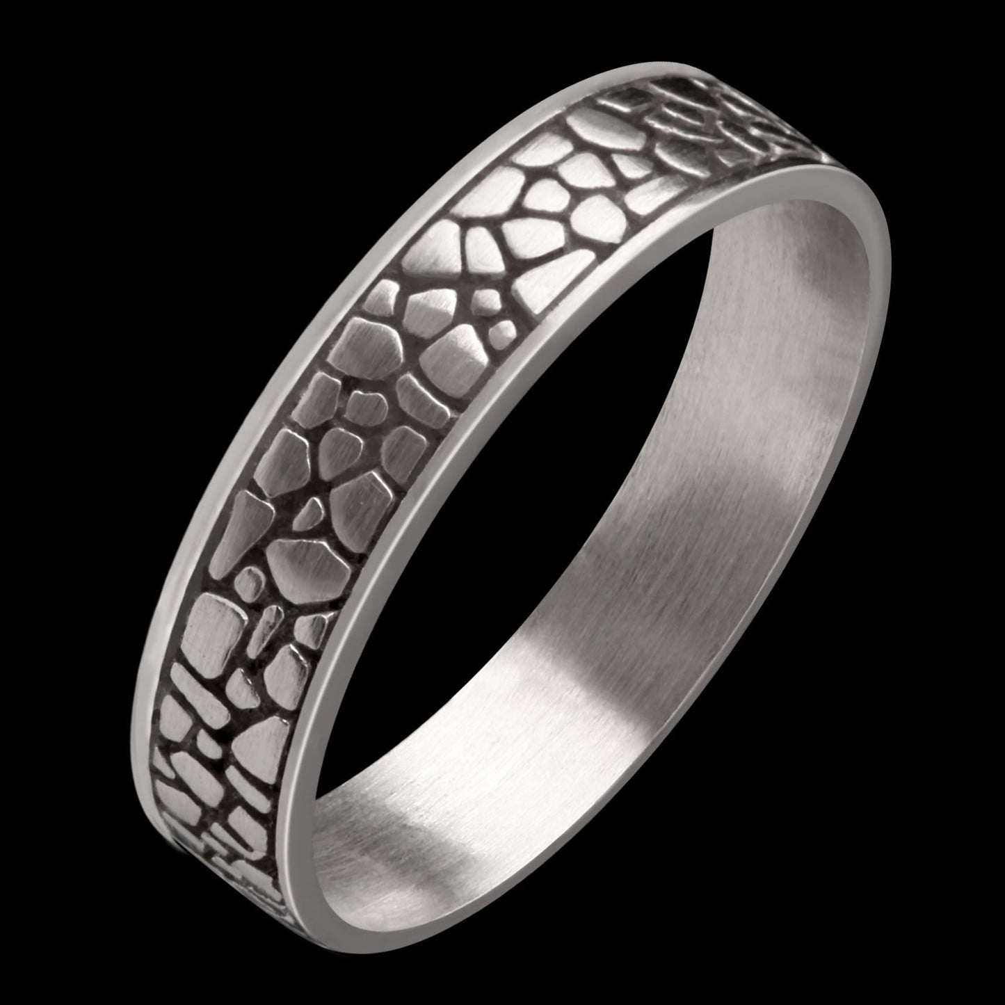 Exquisite White Gold Ring