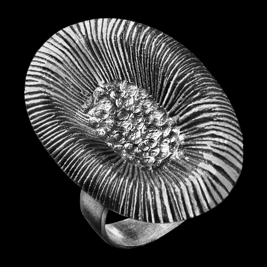 Marsh Herb Silver Ring