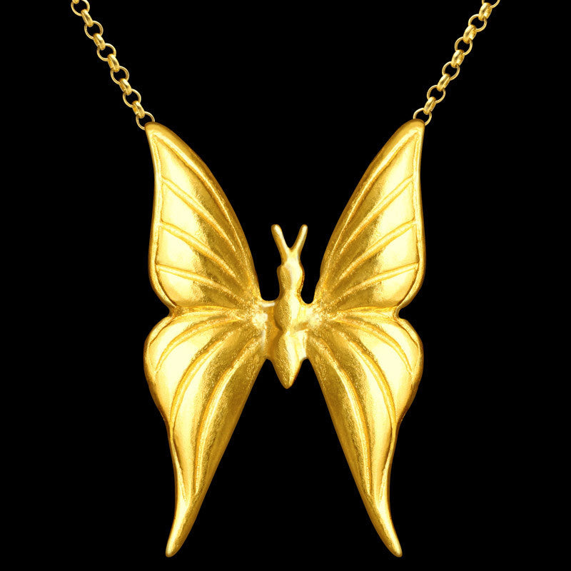 Silver Skipper Necklace