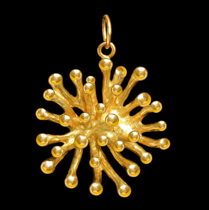 Anthelia Silver Necklace with Gold Plating