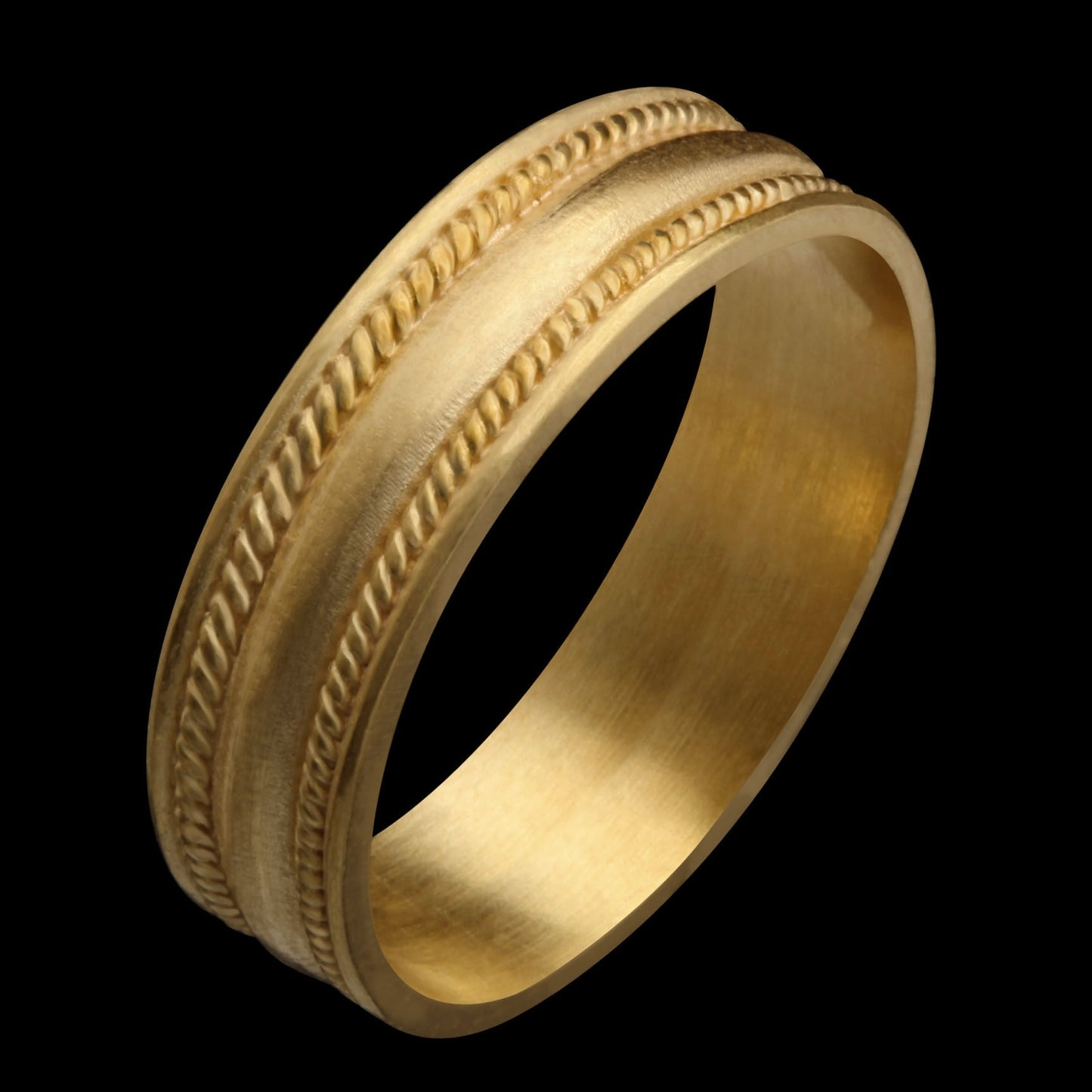 Yellow Gold Commitment Ring