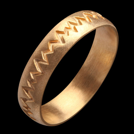 Electric Yellow Gold Ring