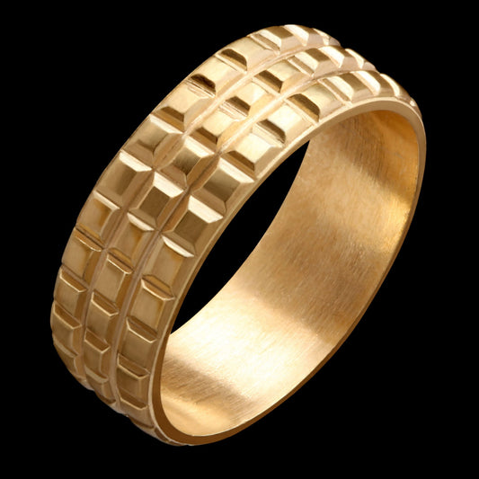 Guapos 14K Yellow Gold Ring