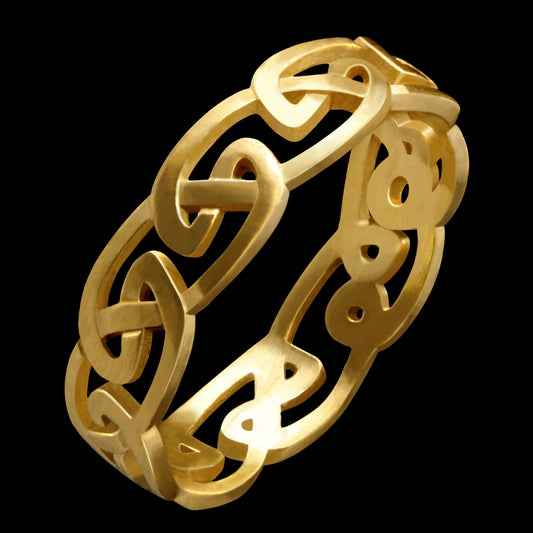Golden Allure Seduction Ring
